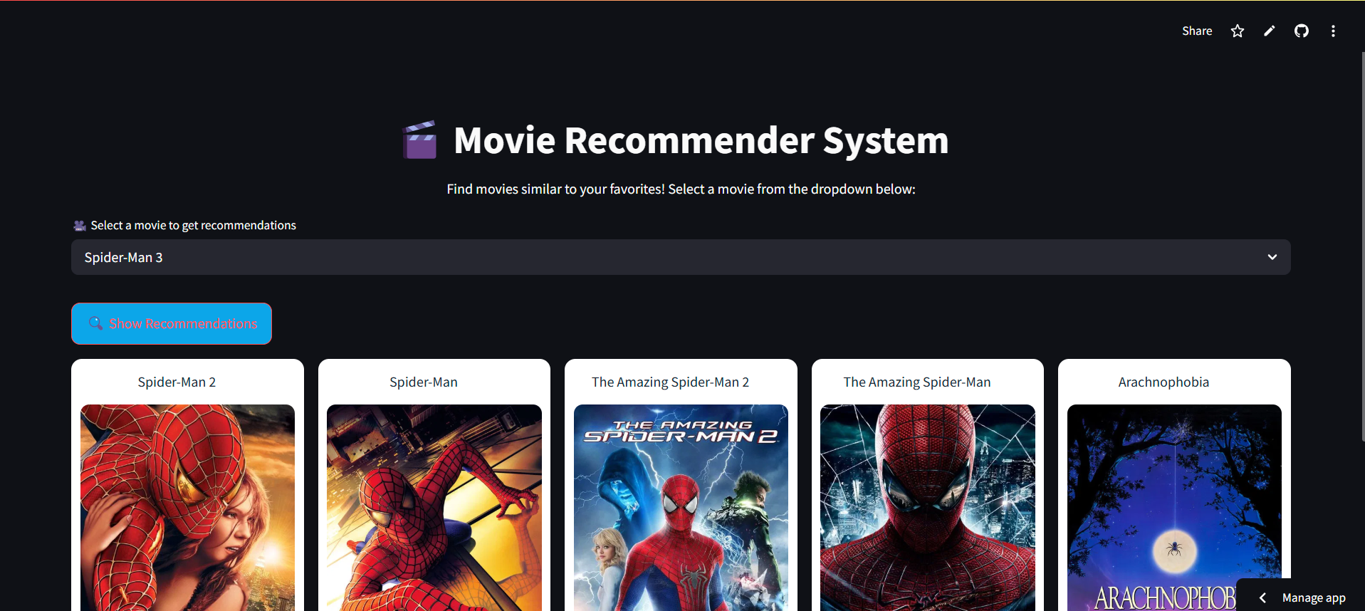 Movie Recommendation System
